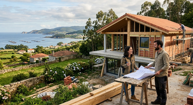 ¿Por qué cada vez más compradores en Galicia deciden construir su casa en lugar de comprarla hecha?