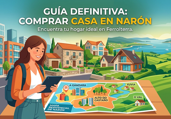 Comprar casa en Narón: la guía definitiva para encontrar tu hogar en una de las mejores zonas de Ferrolterra